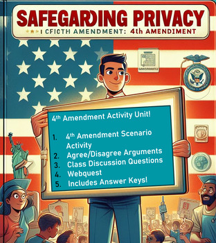 Preview of Safeguarding Privacy: Unveiling the Fourth Amendment 4 Activity Unit Bundle