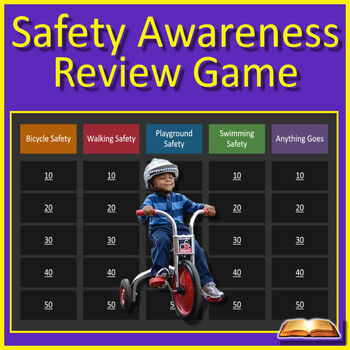 Preview of Safety Awareness Game - Walking, Biking, Swimming and Playground