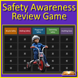 Safety Awareness Game - Walking, Biking, Swimming and Playground