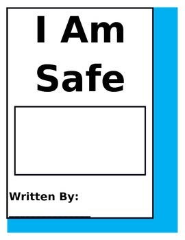 Preview of Safety Book, Kindergarten Beginning of the Year, Writing Practice, School Rules