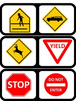 Safety Sign Dominos Environmental Print by Carrie Schoenfelder | TpT