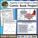 Changes in Matter Comic Book Project for Google Slides™ (G