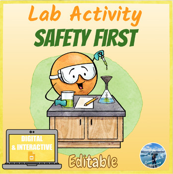 Preview of Safety First | Lab Safety | Digital Lab Activity with Google Form Contract