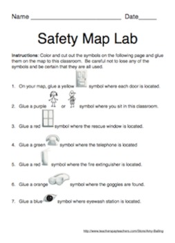 lab safety map assignment