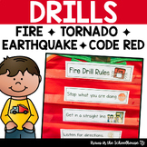 Safety Rules for Fire Tornado Earthquake Code Red Drills