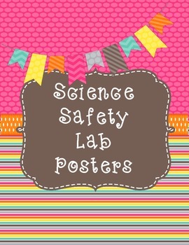 Safety Science Lab Posters by Simply Lovin' It | TPT