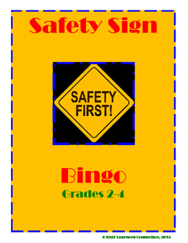 Preview of Reading Safety Signs Bingo