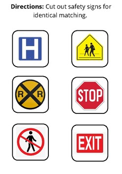 Safety Signs Matching By Ababeyond 