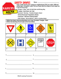 Safety Signs Worksheets Teaching Resources | Teachers Pay Teachers