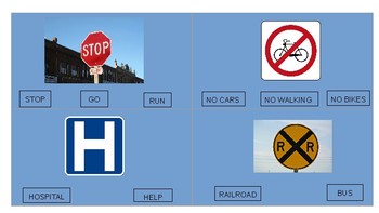 Preview of Safety Signs Task Cards