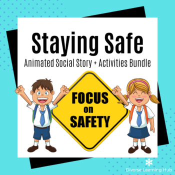 Preview of Safety Social Story + Activity Bundle - Special Ed / Autism / Early Elem