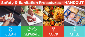 Preview of Safety and Sanitation Procedures - HANDOUT, Food & Nutrition