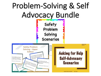 Preview of Safety and Self-Advocacy Bundle