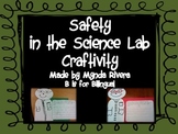 Safety in the Science lab Craftivity (English & Spanish)