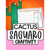 Saguaro Cactus Craft & Writing | Southwest Region Craft