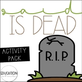 SAID IS DEAD: Dialogue Tags | Writing Activities