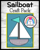 Sailboat Craft Activity - Summer Beach Center - Kindergarten
