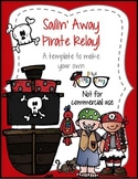 Sailin' Away Pirate Relay template - Personal Use Only!