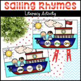 Sailboat Rhymes Transportation Literacy Activity