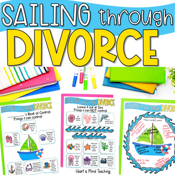 Preview of Sailing through Divorce: Circle of Control activity