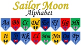 Sailor Moon-Inspired Alphabet