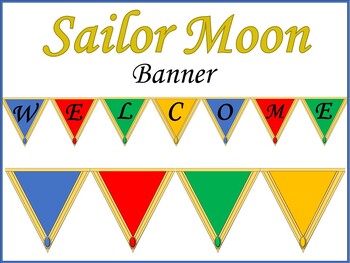 Preview of Sailor Moon-Inspired Banner