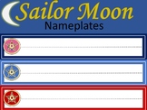 Sailor Moon-Inspired Name Plates