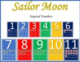 Sailor Moon-Inspired Numbers