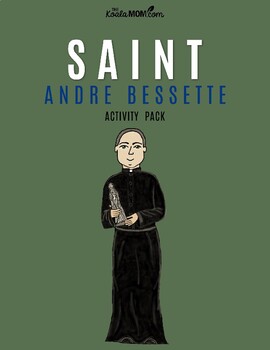 Preview of Saint Andre Bessette Activity Pack