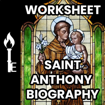 Preview of Saint Anthony of Padua | Handout, Worksheet, Answer Key