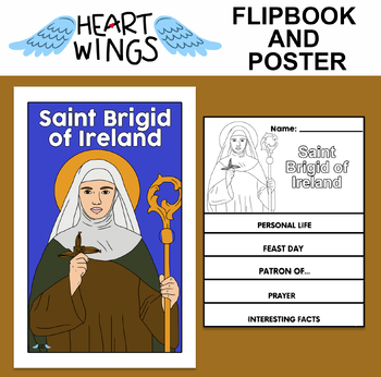 Preview of Saint Brigid of Ireland Poster and Flipbook