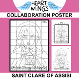 Saint Clare of Assisi Collaboration Poster