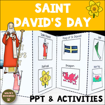 Preview of Saint Davids Day Activities | St David | Wales | UK British History | Biography