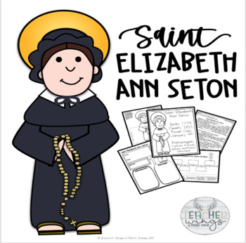 Preview of Saint Elizabeth Ann Seton Activities