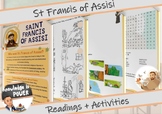 Saint Francis of Assisi | Readings + Coloring Pages + Activities