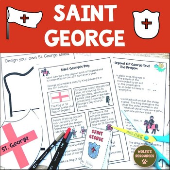 Preview of Saint George | St George's Day | England | British History | Biography