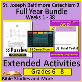 Saint Joseph Baltimore Catechism 2 - BUNDLE Parts I, II, a