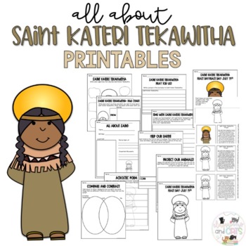 Preview of Saint Kateri Tekakwitha - Feast Day July 14th - Catholic Saints
