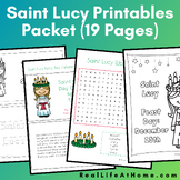 Saint Lucy Activities Printable Packet