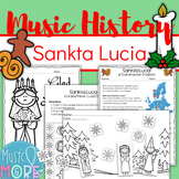 Sankta Lucia {Saint Lucy} Holiday Worksheets