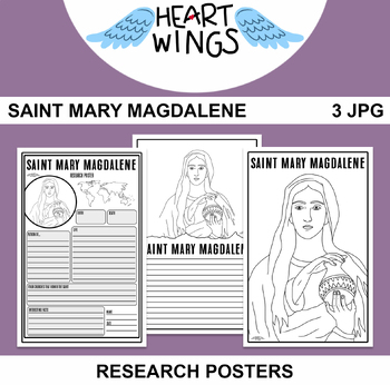 Preview of Saint Mary Magdalene Research Posters | 3 Posters
