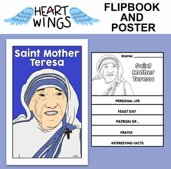 Preview of Saint Mother Teresa Poster and Flipbook