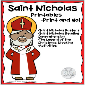 Preview of Saint Nicholas Printables