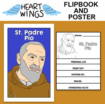 Preview of Saint Padre Pio Poster and Flipbook