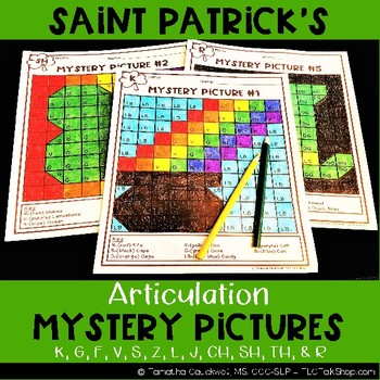 Preview of Saint Patick's: Articulation Mystery Pictures