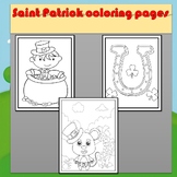 Saint Patrick Day Coloring Pages