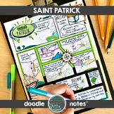 Saint Patrick Doodle Notes | Visual Interactive Notes Abou