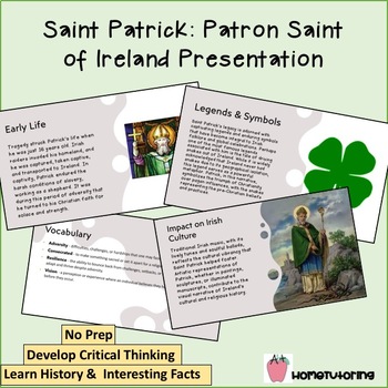 Preview of Saint Patrick: Patron Saint of Ireland PowerPoint Presentation