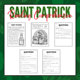 Saint Patrick Reading Comprehension | St. Patrick's Day Ac