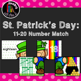 Saint Patrick's Day 11-20 Numbers Match Puzzle Game
